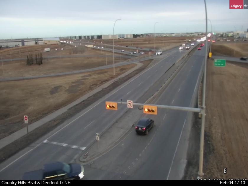 Country Hills Blvd / Deerfoot Trail NE