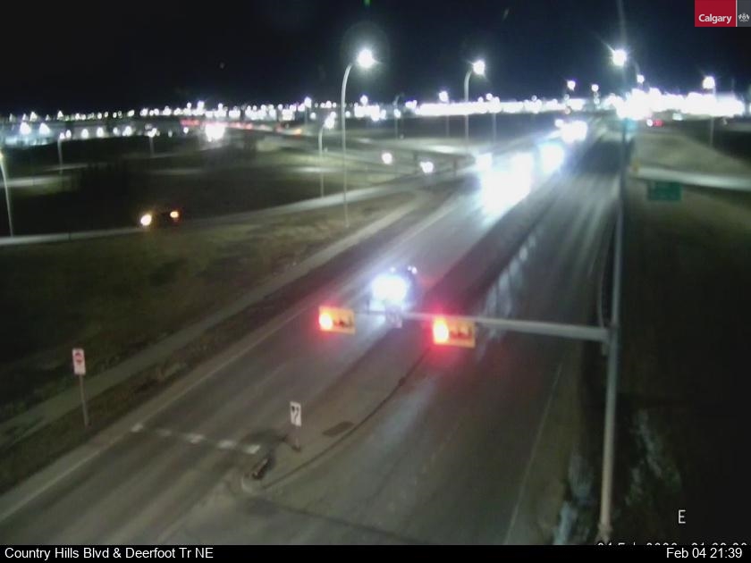 Country Hills Blvd / Deerfoot Trail NE