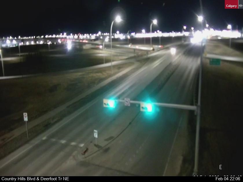 Country Hills Blvd / Deerfoot Trail NE