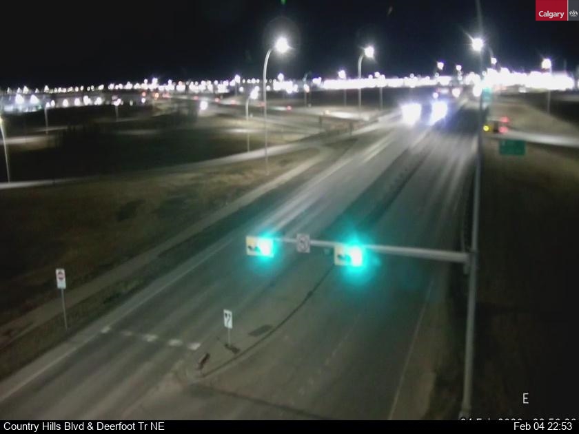 Country Hills Blvd / Deerfoot Trail NE