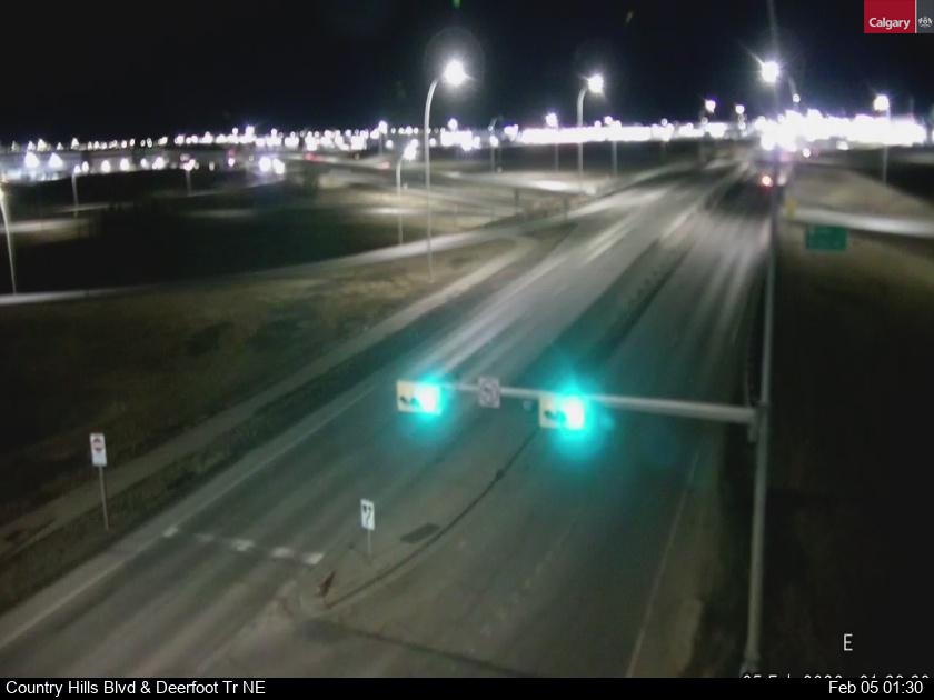 Country Hills Blvd / Deerfoot Trail NE