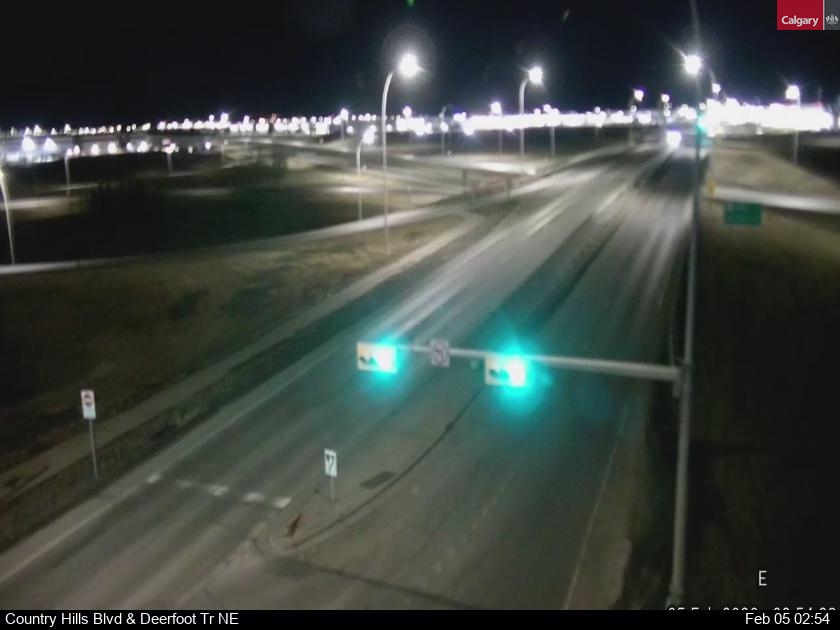Country Hills Blvd / Deerfoot Trail NE