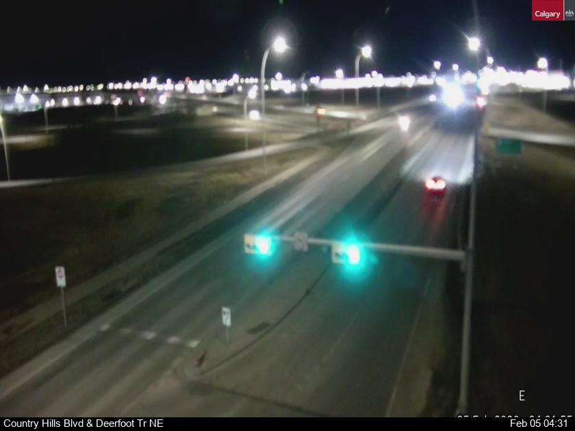 Country Hills Blvd / Deerfoot Trail NE