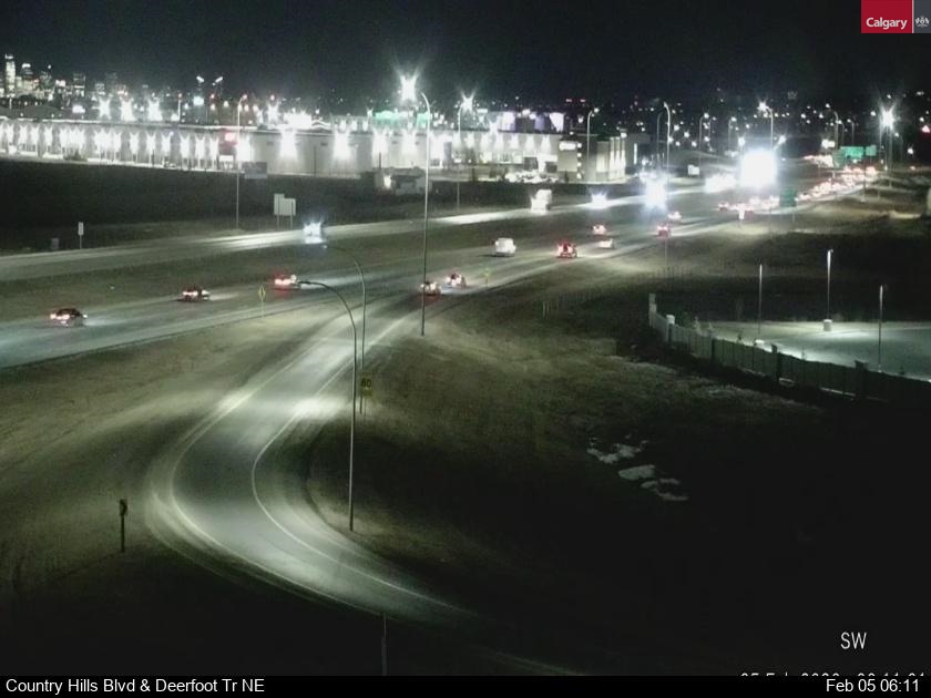 Country Hills Blvd / Deerfoot Trail NE