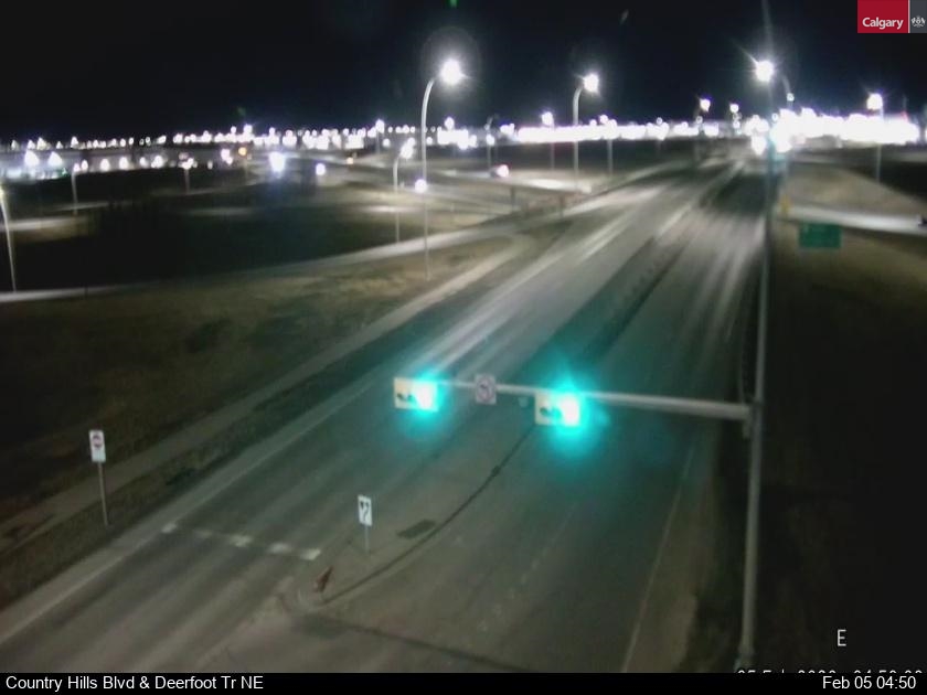 Country Hills Blvd / Deerfoot Trail NE