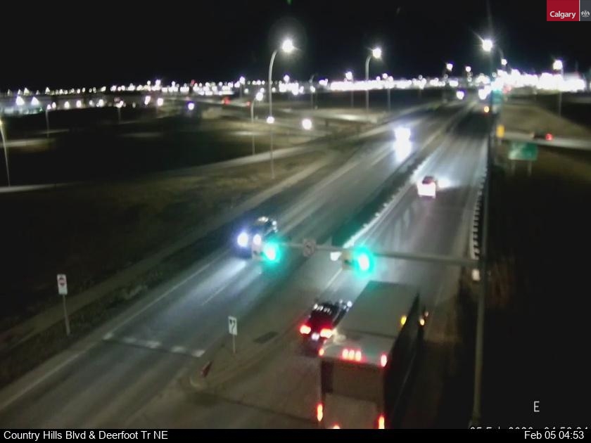 Country Hills Blvd / Deerfoot Trail NE