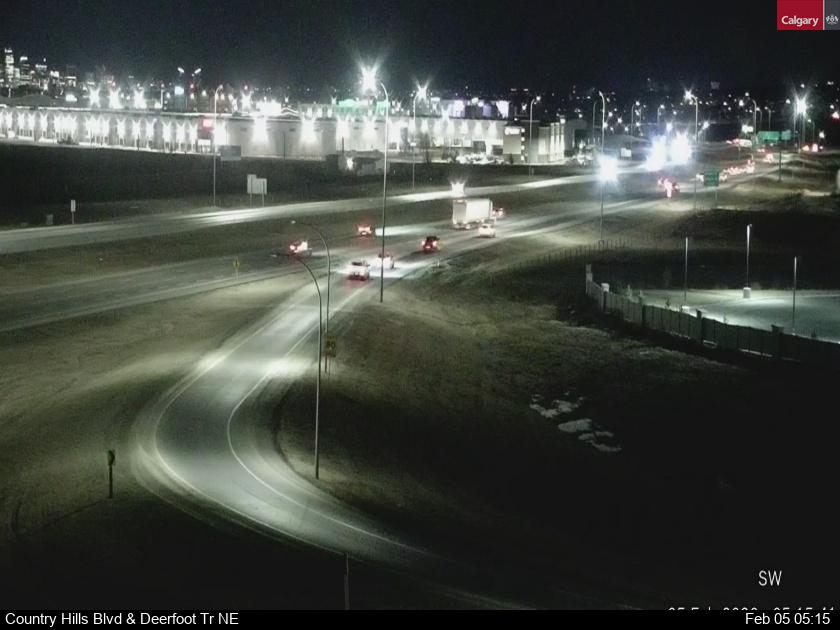 Country Hills Blvd / Deerfoot Trail NE