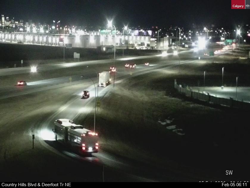 Country Hills Blvd / Deerfoot Trail NE