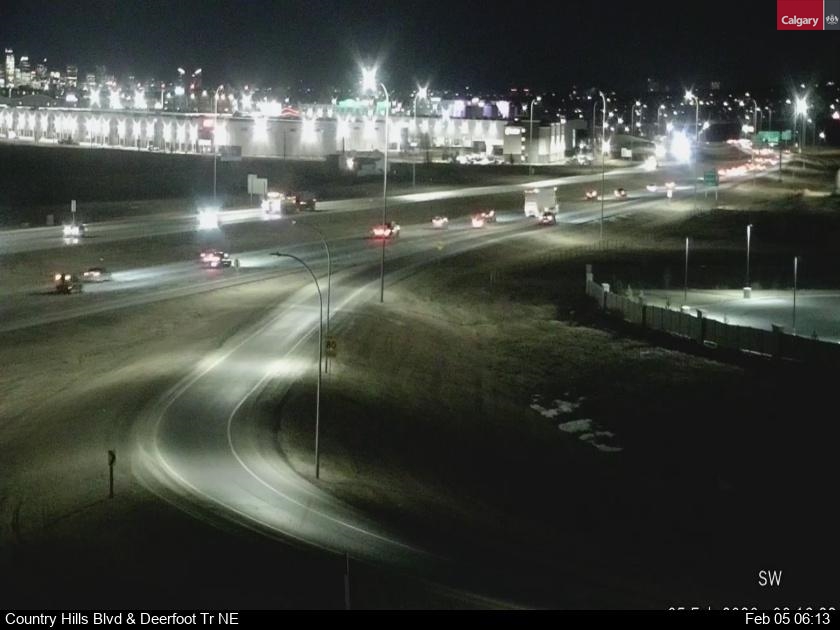 Country Hills Blvd / Deerfoot Trail NE