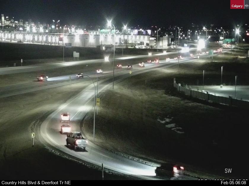 Country Hills Blvd / Deerfoot Trail NE