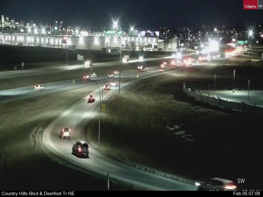 Country Hills Blvd / Deerfoot Trail NE