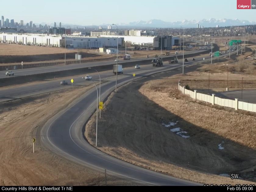 Country Hills Blvd / Deerfoot Trail NE