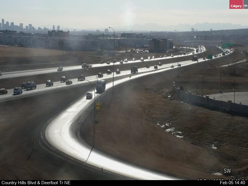 Country Hills Blvd / Deerfoot Trail NE