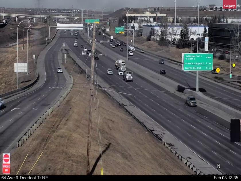 64 Avenue / Deerfoot Trail NE