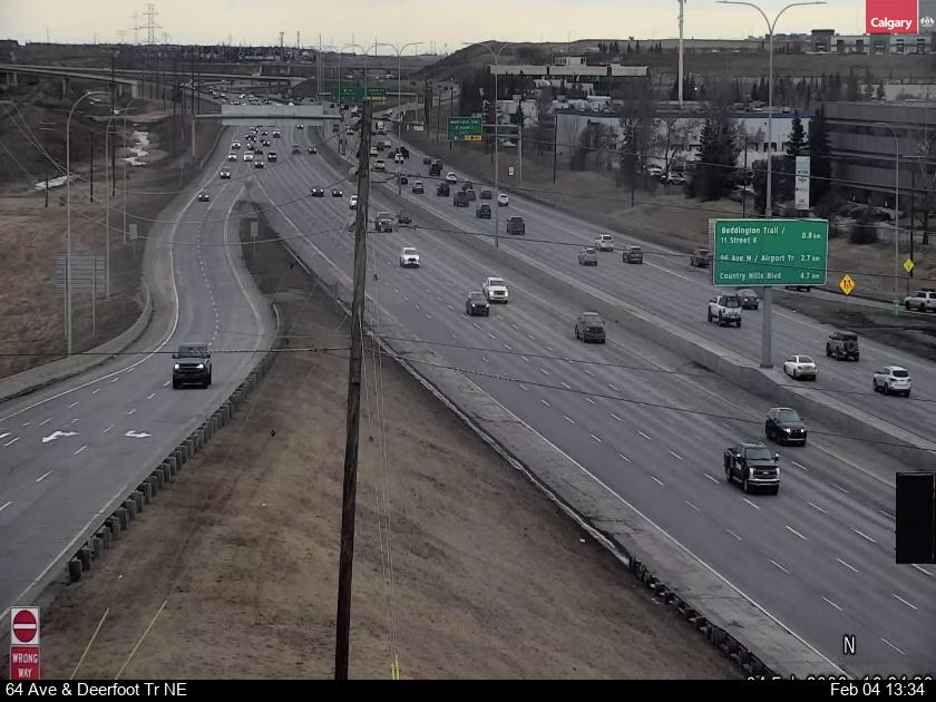 64 Avenue / Deerfoot Trail NE