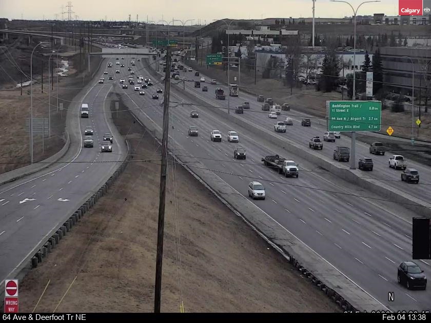 64 Avenue / Deerfoot Trail NE