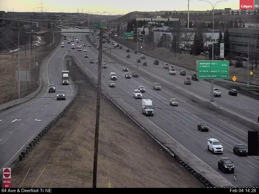 64 Avenue / Deerfoot Trail NE