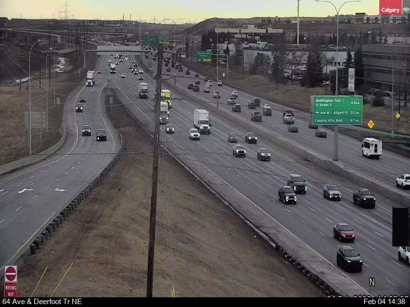 64 Avenue / Deerfoot Trail NE