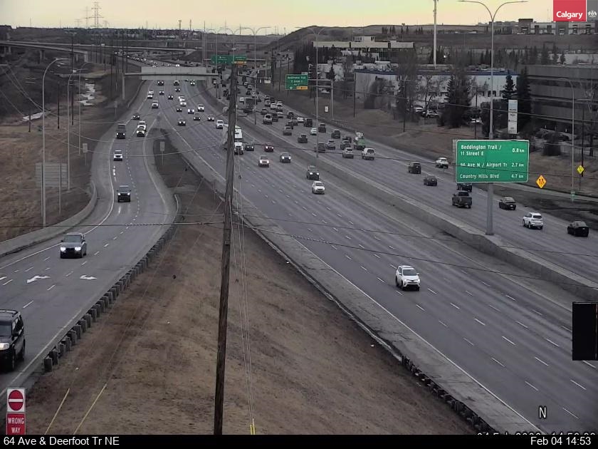 64 Avenue / Deerfoot Trail NE