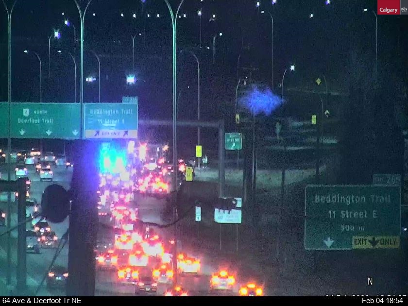 64 Avenue / Deerfoot Trail NE