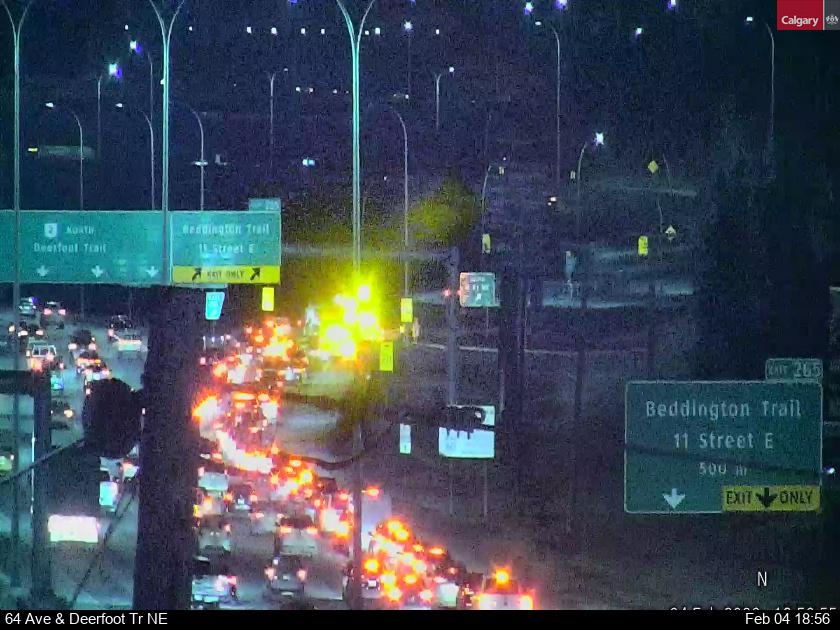 64 Avenue / Deerfoot Trail NE