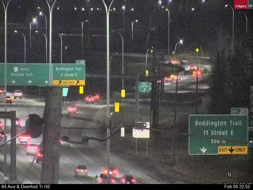 64 Avenue / Deerfoot Trail NE