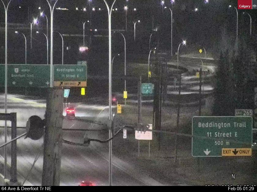 64 Avenue / Deerfoot Trail NE