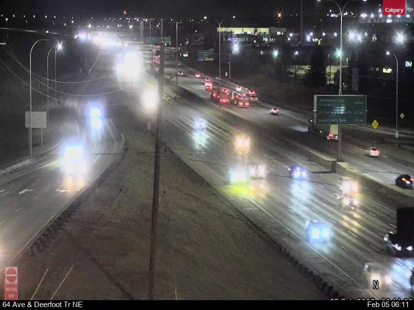 64 Avenue / Deerfoot Trail NE