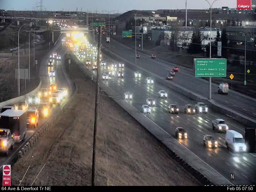 64 Avenue / Deerfoot Trail NE