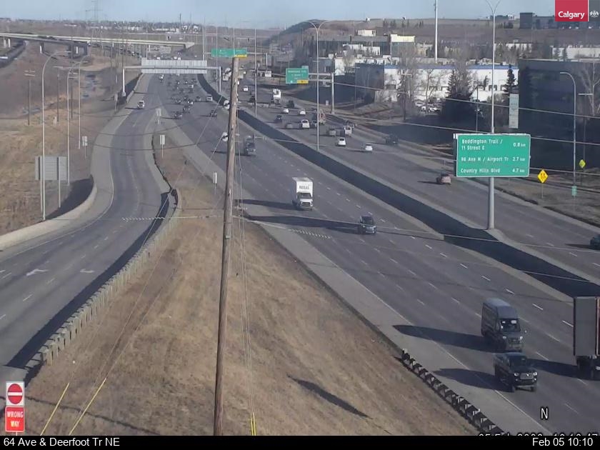 64 Avenue / Deerfoot Trail NE