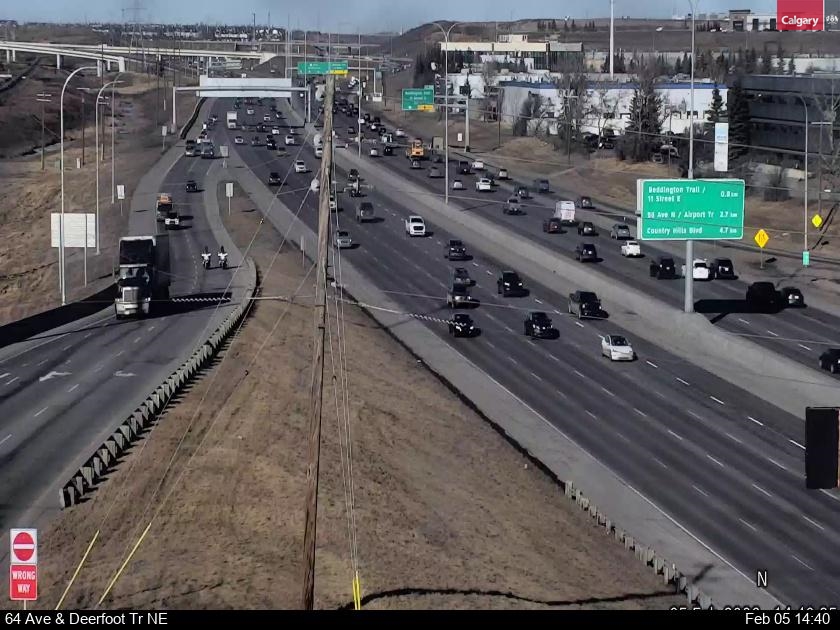 64 Avenue / Deerfoot Trail NE