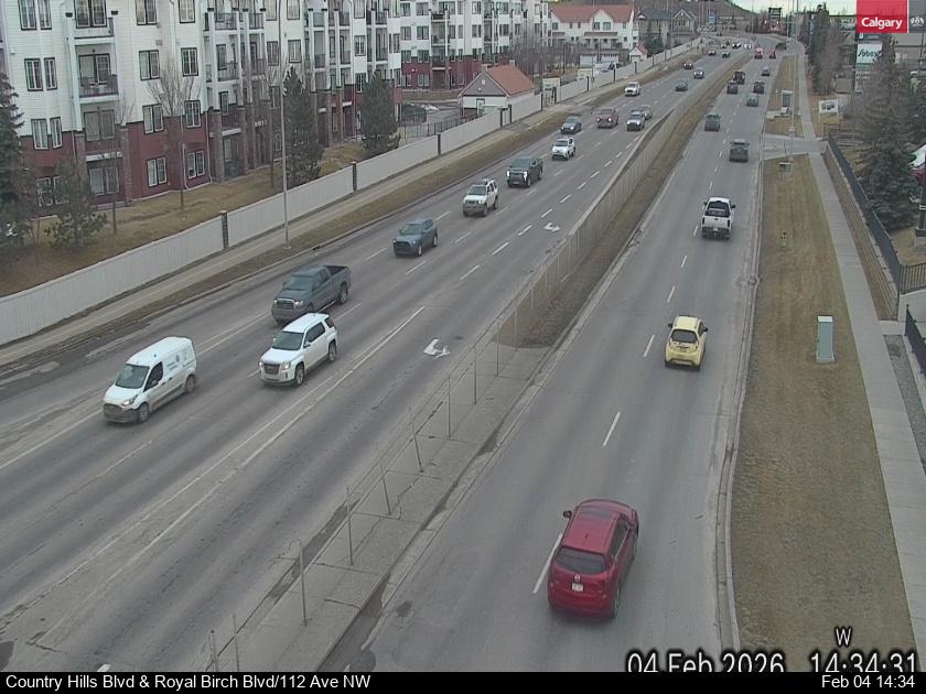 Country Hills Blvd / Royal Birch Blvd NW