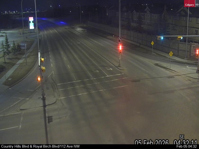 Country Hills Blvd / Royal Birch Blvd NW