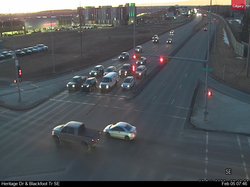 Heritage Drive / Blackfoot Trail SE