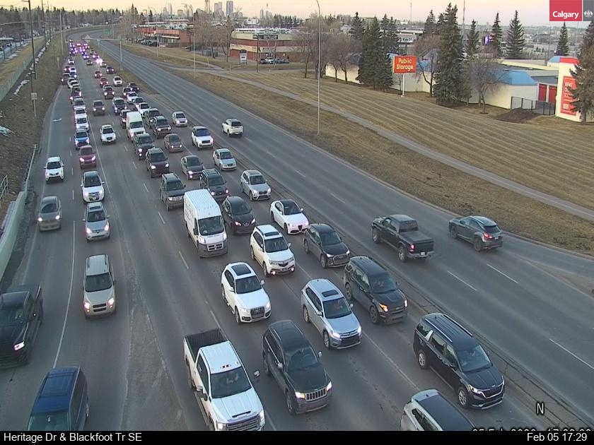 Heritage Drive / Blackfoot Trail SE