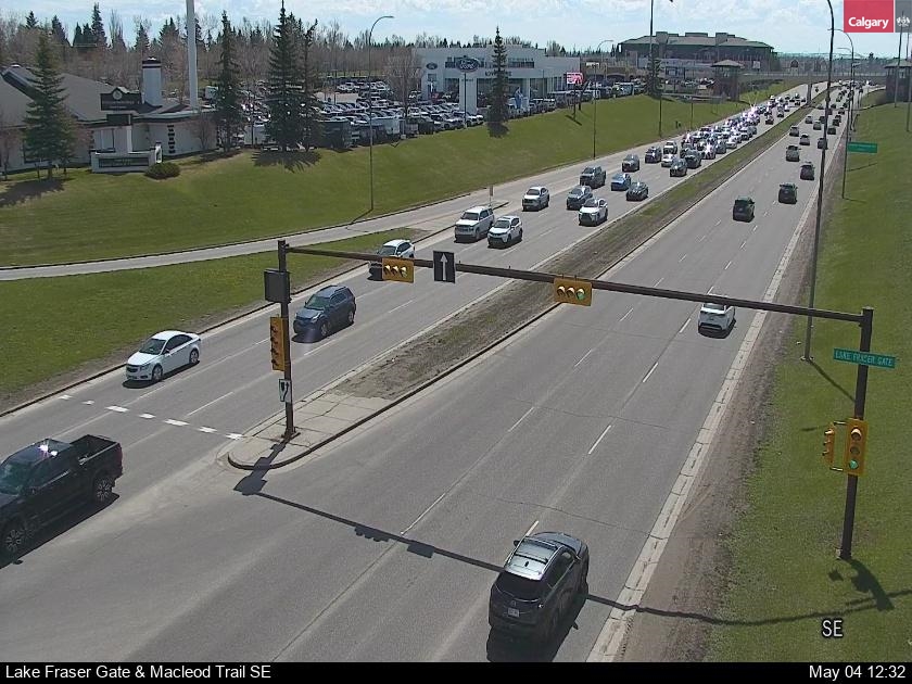 Macleod Trail at Lake Fraser Gate SE for MORE Macleod Trail CAMERAS - CLICK HERE!