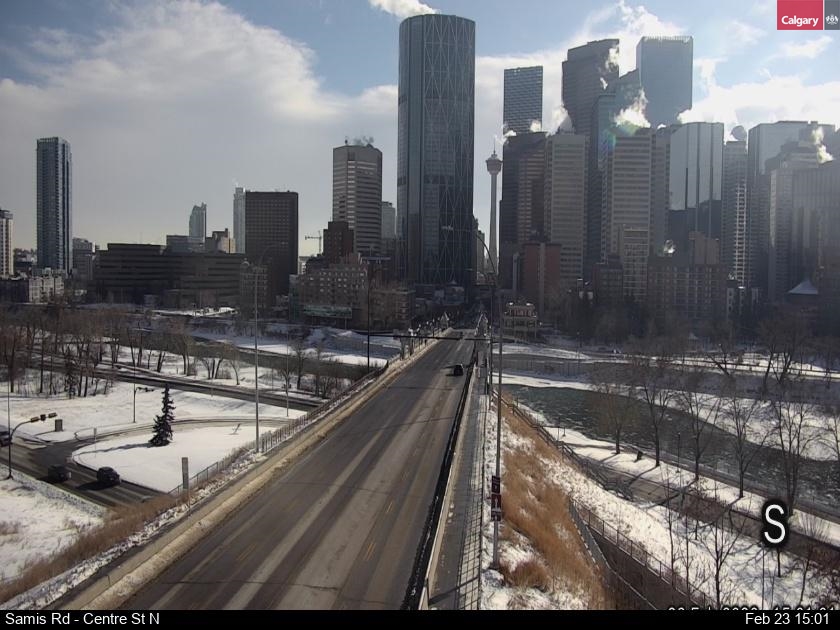 Samis Road and Centre Street North