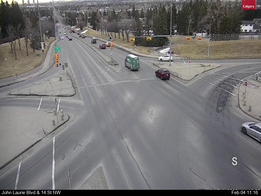 John Laurie Blvd / 14 Street NW