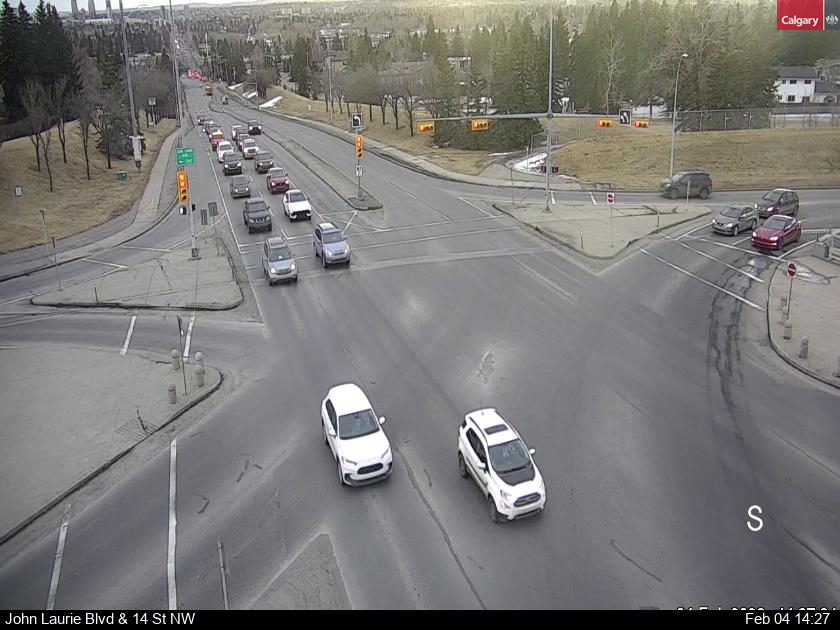 John Laurie Blvd / 14 Street NW