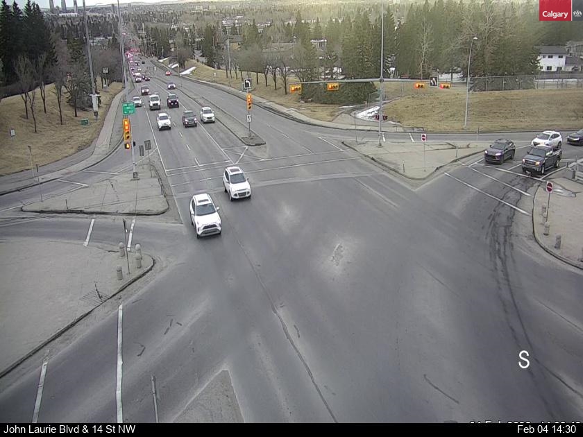 John Laurie Blvd / 14 Street NW