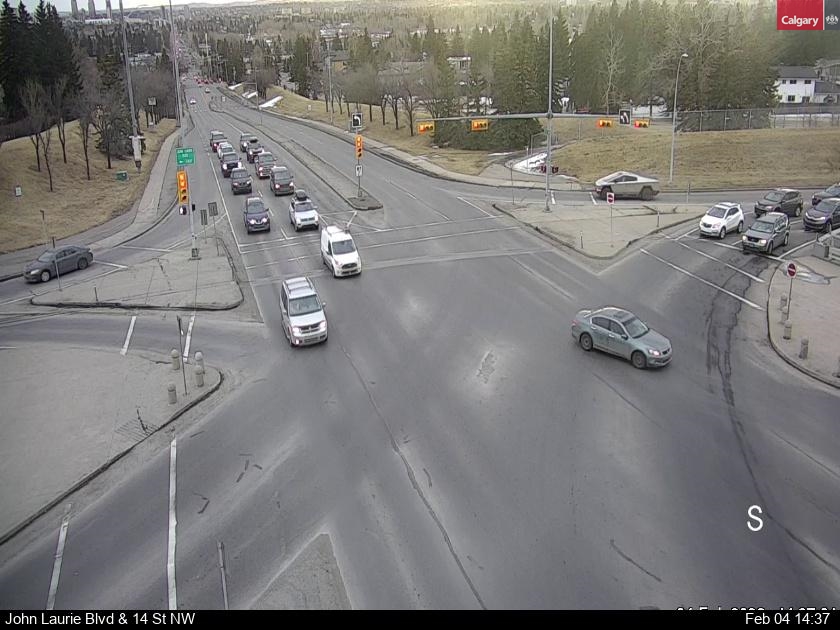 John Laurie Blvd / 14 Street NW