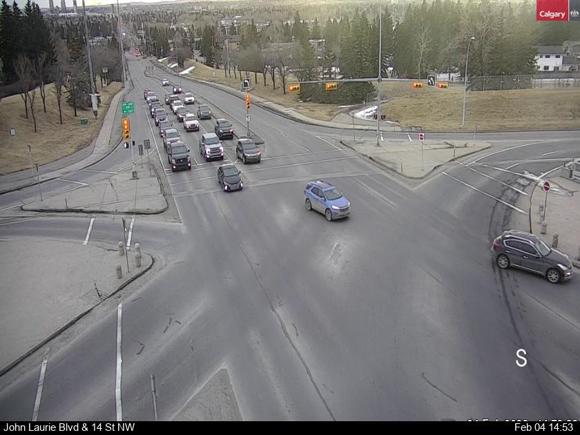 John Laurie Blvd / 14 Street NW