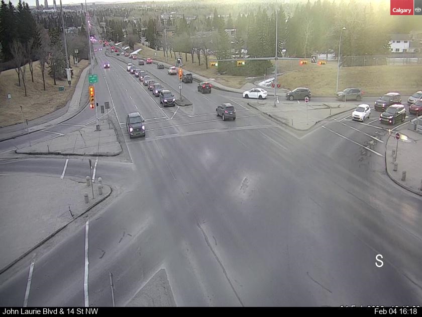 John Laurie Blvd / 14 Street NW