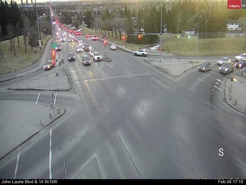 John Laurie Blvd / 14 Street NW