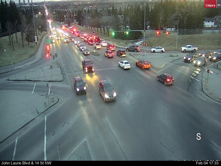 John Laurie Blvd / 14 Street NW