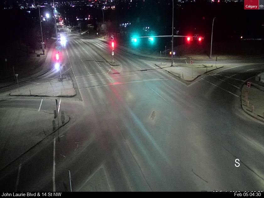 John Laurie Blvd / 14 Street NW