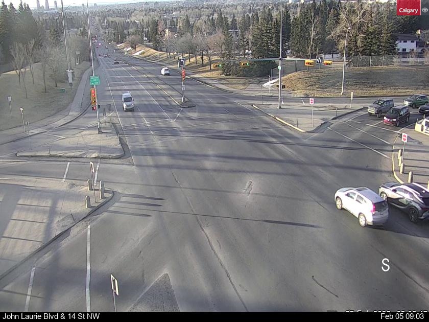 John Laurie Blvd / 14 Street NW